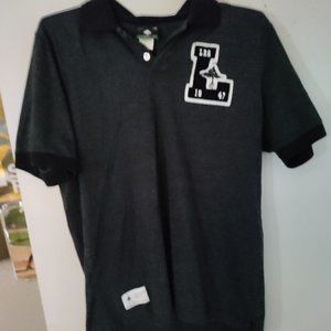 Grey LRG Polo Shirt